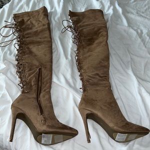 Thigh high boots